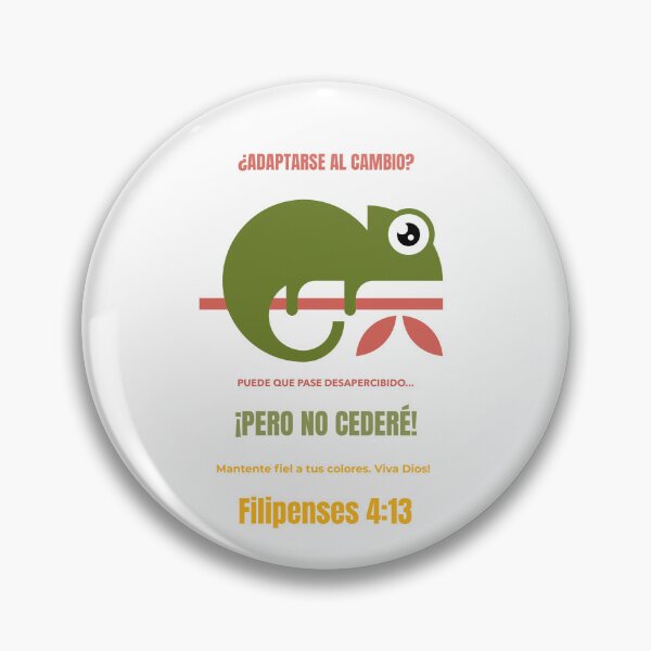 Item preview, Filipenses 4:13 Wise Chameleon | Diseño Cristiano en Español designed and sold by kjson1.