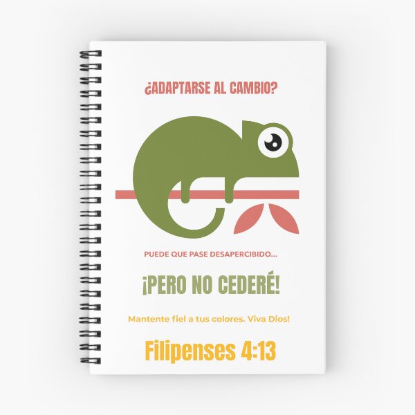 Item preview, Filipenses 4:13 Wise Chameleon | Diseño Cristiano en Español designed and sold by kjson1.