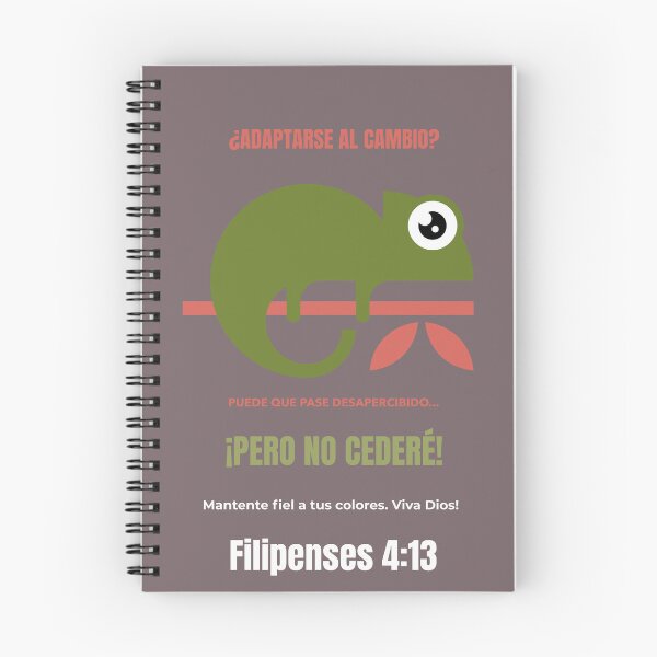 Item preview, Filipenses 4:13 Wise Chameleon | Diseño Cristiano en Español designed and sold by kjson1.