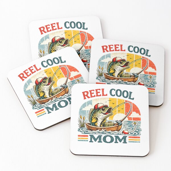 Item preview, Funny Fisherman Vintage Reel Cool Mom designed and sold by QuiteOrbit.