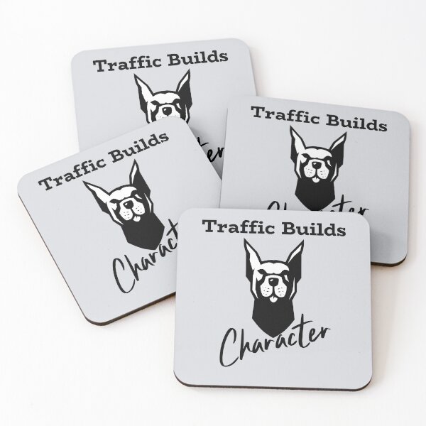 Item preview, Traffic Builds Character-V3 designed and sold by CHIEF-HAT STORE.