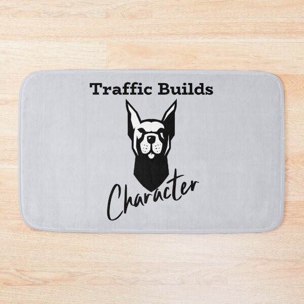 Item preview, Traffic Builds Character-V3 designed and sold by CHIEF-HAT STORE.