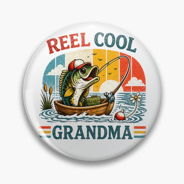 Item preview, Copy of Funny Fisherman Vintage Reel Cool Papa designed and sold by QuiteOrbit.