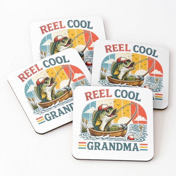 Item preview, Copy of Funny Fisherman Vintage Reel Cool Papa designed and sold by QuiteOrbit.