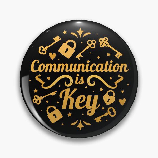 Item preview, Gold Communication is Key Design designed and sold by SolGalaxyDesign.