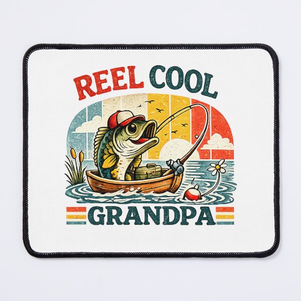 Item preview, Vintage Reel Cool Grandpa designed and sold by QuiteOrbit.