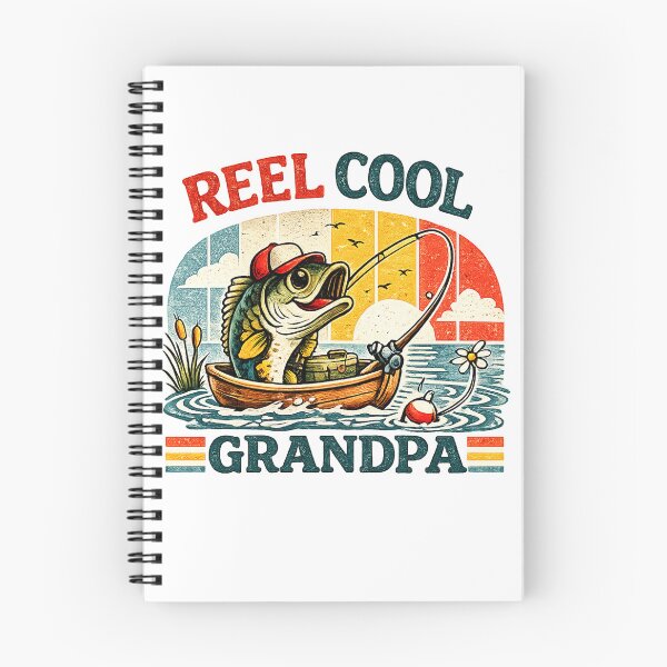Item preview, Vintage Reel Cool Grandpa designed and sold by QuiteOrbit.