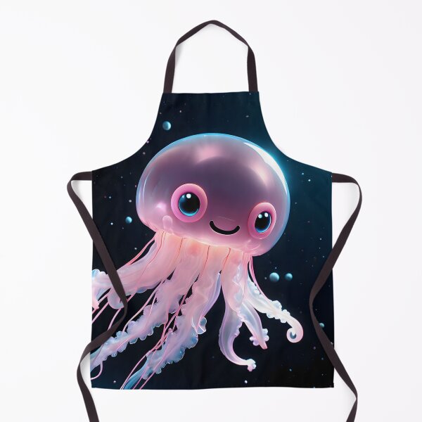 Item preview, Cute Cosmic Jellyfish Neon Glowing Sea Fantasy designed and sold by CuteSlothWorld.