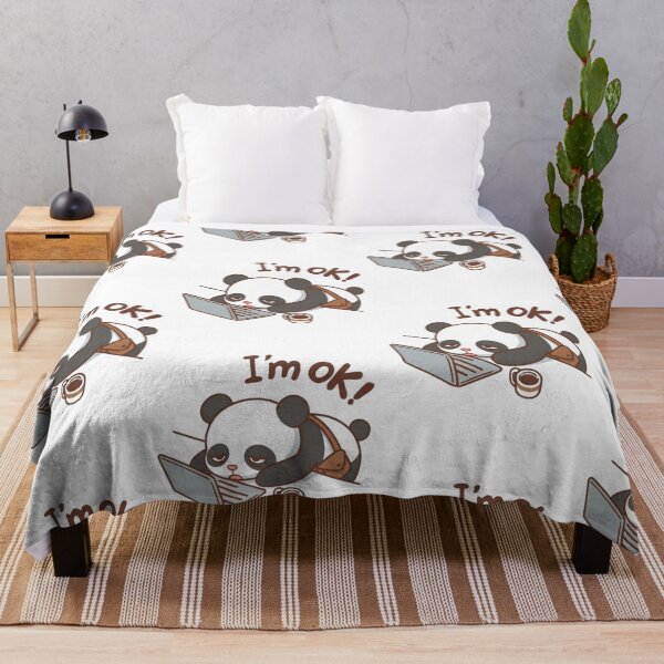 Item preview, Tired Panda designed and sold by HeyyItsNikki.