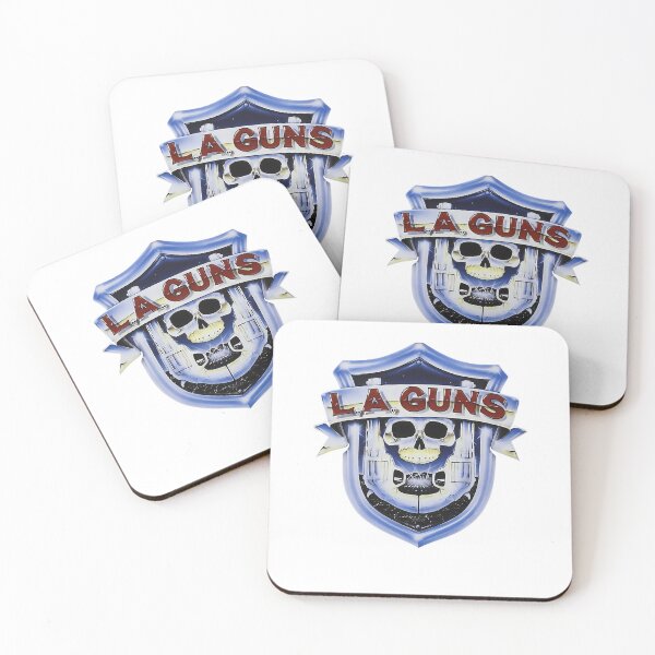 Item preview, Hard Rock Skull and Dual Revolvers Crest Emblem designed and sold by aymanberraadi5.