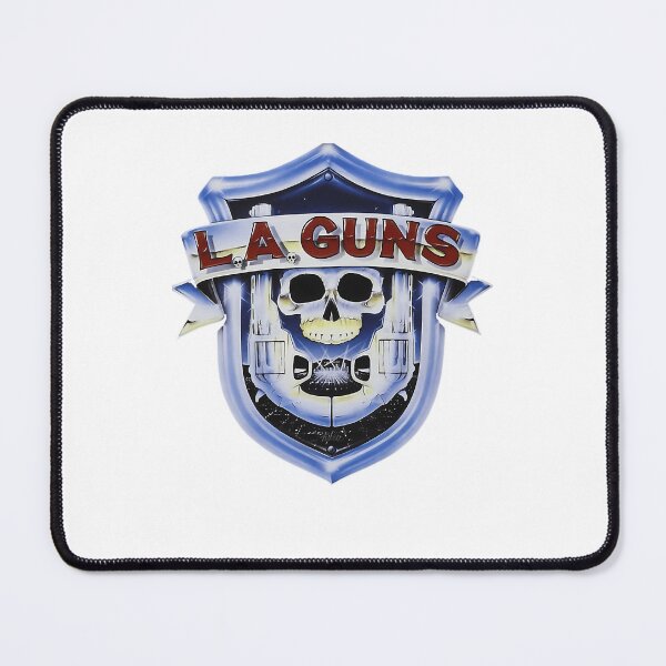 Item preview, Hard Rock Skull and Dual Revolvers Crest Emblem designed and sold by aymanberraadi5.