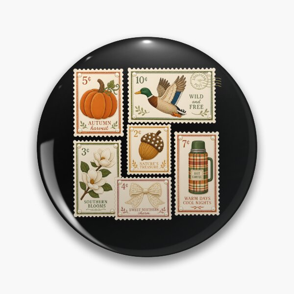 Item preview, Fall Postage Stamp designed and sold by ElizabethMorri2.