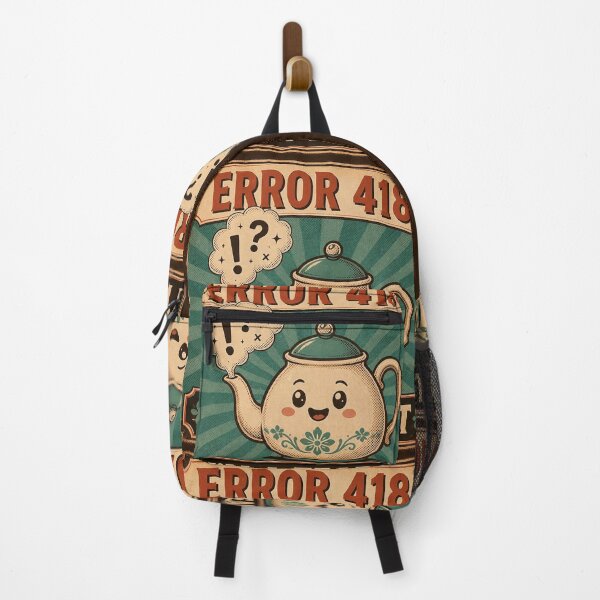Item preview, Error 418 I'm A Teapot - Funny Real HTTP Status Code Shirt designed and sold by Geek Tracy Shop.