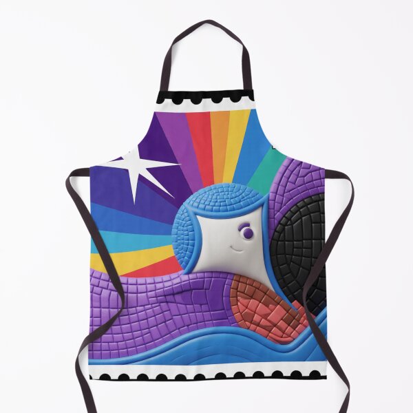 Item preview, Violet Night 7.1 C tile mosaic stamp colorful geometric abstract stamp design designed and sold by SmashingDeals.