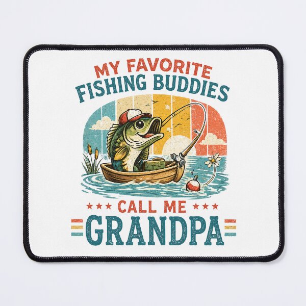 Item preview, My Favorite Fishing Buddy Calls Me Grandpa designed and sold by QuiteOrbit.