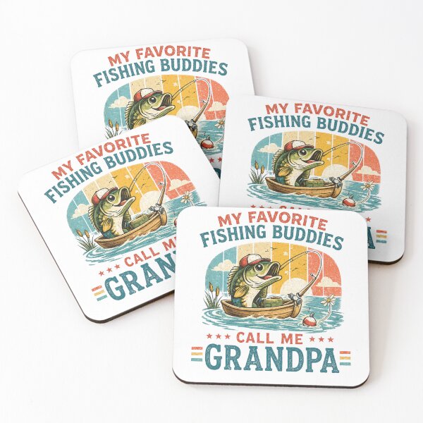 Item preview, My Favorite Fishing Buddy Calls Me Grandpa designed and sold by QuiteOrbit.