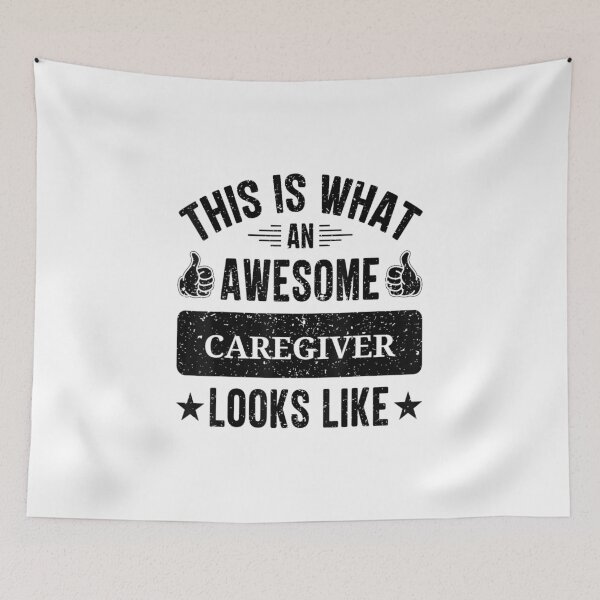 Item preview, Caregiver Funny Quote designed and sold by goombi-creative.