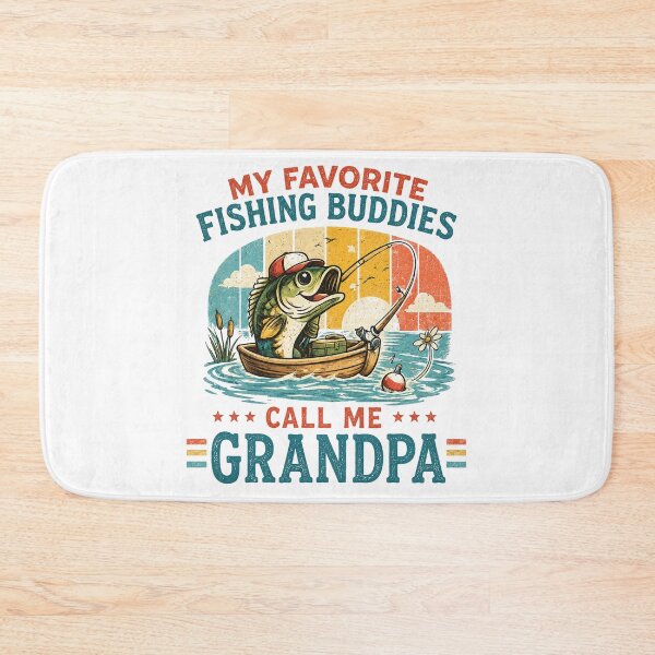 Item preview, My Favorite Fishing Buddy Calls Me Grandpa designed and sold by QuiteOrbit.