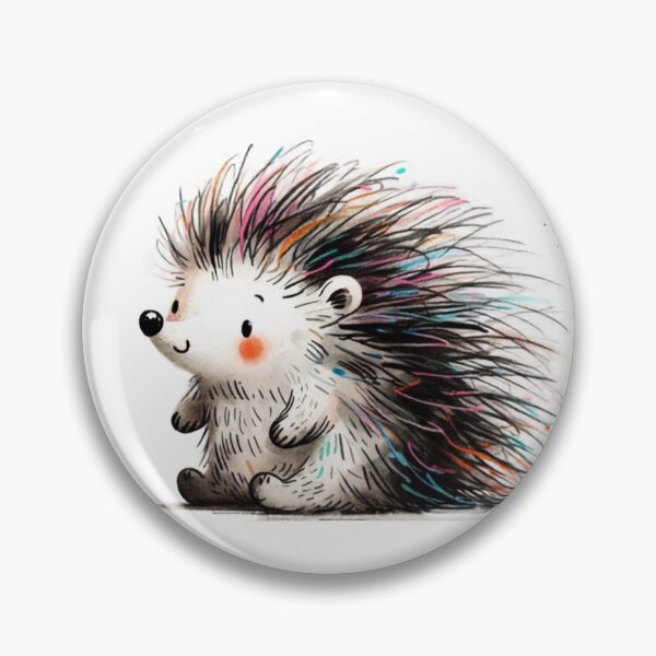 Item preview, Porcupine  Illustration designed and sold by AnyGil.