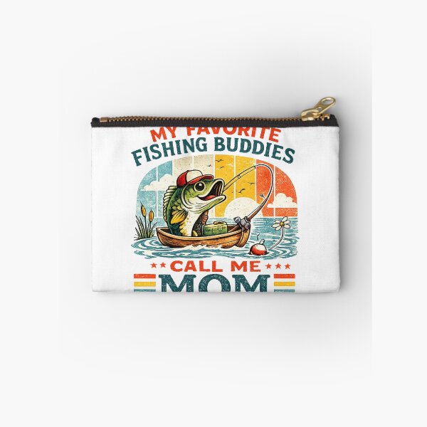 Item preview, Vintage My Favorite Fishing Buddy Calls Me Mom designed and sold by QuiteOrbit.