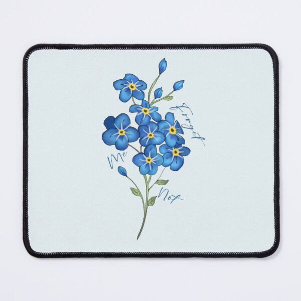 Item preview, Scribble Forget Me Not designed and sold by Ninaa-Art.