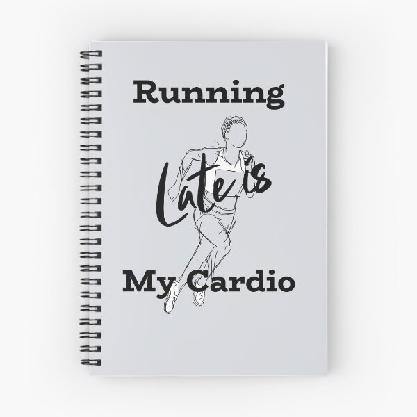 Item preview, Running Late Is My Cardio-V3 designed and sold by CHIEF-HAT STORE.