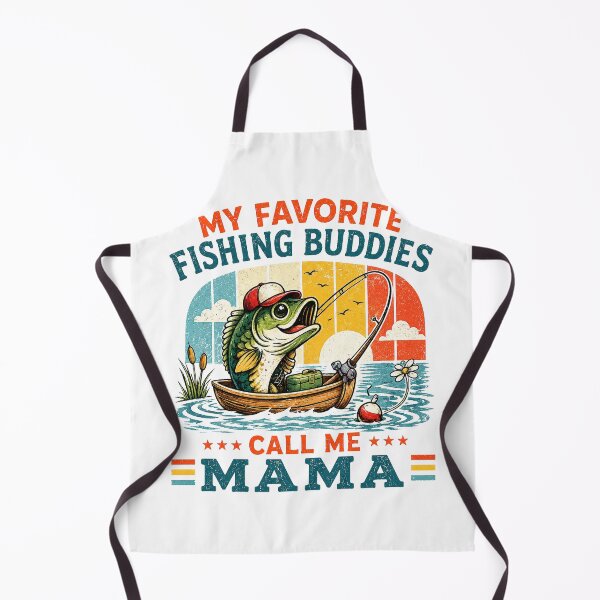 Item preview, My Favorite Fishing Buddy Calls Me MaMa designed and sold by QuiteOrbit.