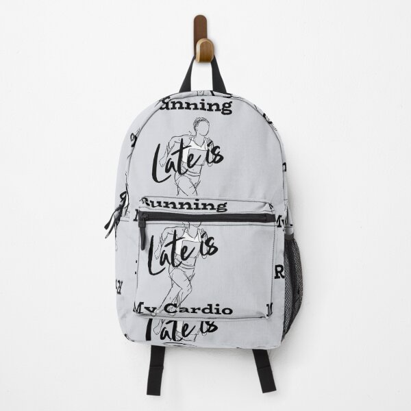 Item preview, Running Late Is My Cardio-V3 designed and sold by CHIEF-HAT STORE.