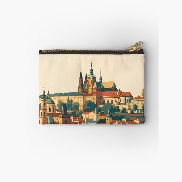 Item preview, Prague Czech Republic Vintage Travel Poster designed and sold by Bomax121.