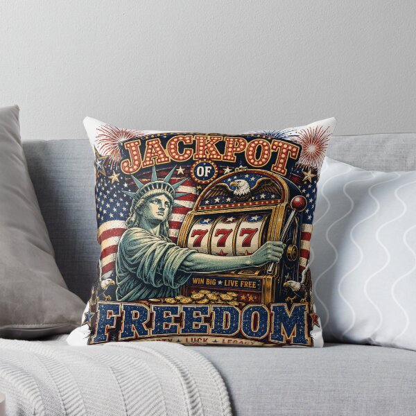 Item preview, Jackpot of Freedom Patriotic Slots designed and sold by Esu8y2.