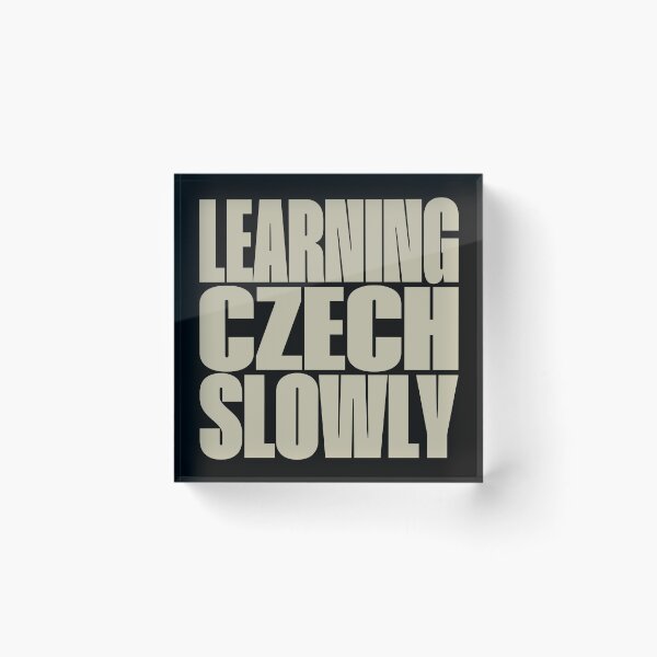 Item preview, Learning Czech Slowly designed and sold by MOCOPOCO.