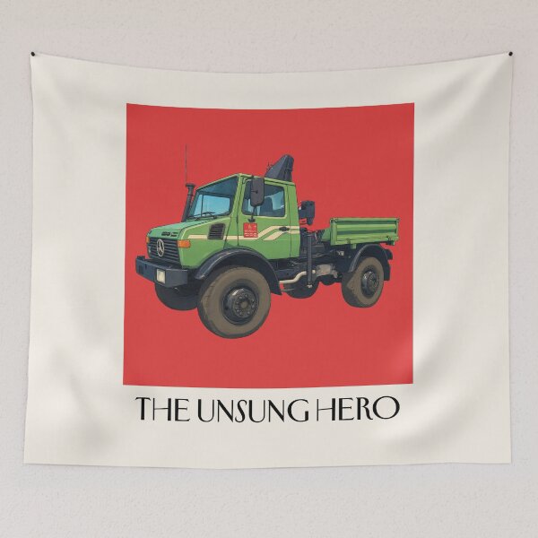 Item preview, Unimog Unsung Hero Classic Poster designed and sold by Dimensionality.