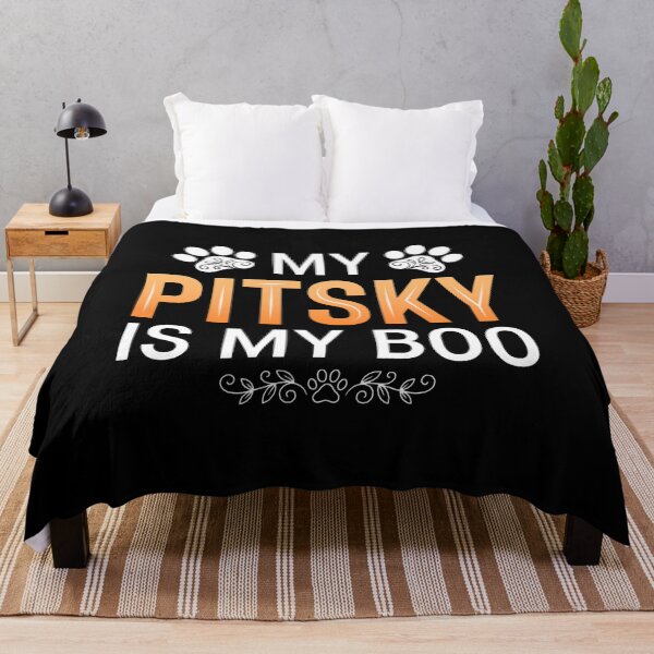Item preview, Pitsky Dog Paw Print Funny Pet Lover Graphic designed and sold by GiaoCalonas.