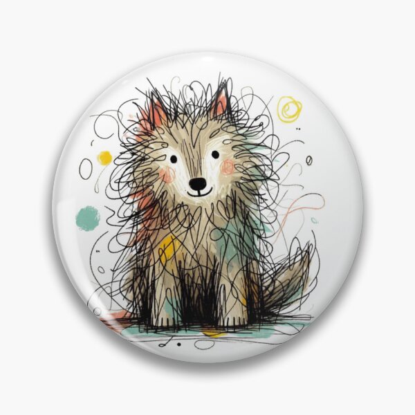 Item preview, Wolf  Illustration designed and sold by AnyGil.