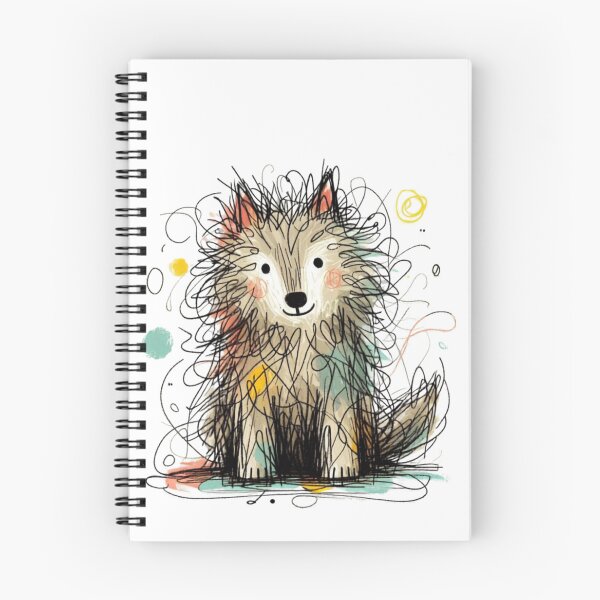 Item preview, Wolf  Illustration designed and sold by AnyGil.