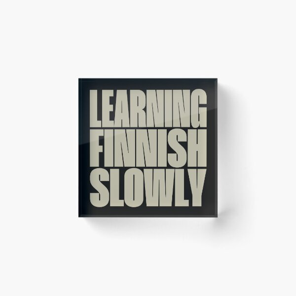 Item preview, Learning Finnish Slowly designed and sold by MOCOPOCO.