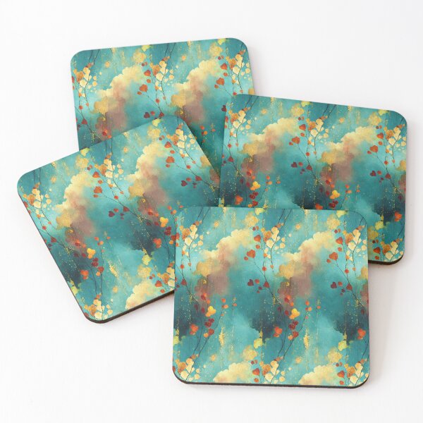 Item preview, Teal and gold #1 designed and sold by Baart72.