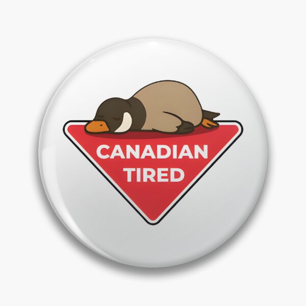 Item preview, Canadian Tired Goose designed and sold by CharmiA Fox.