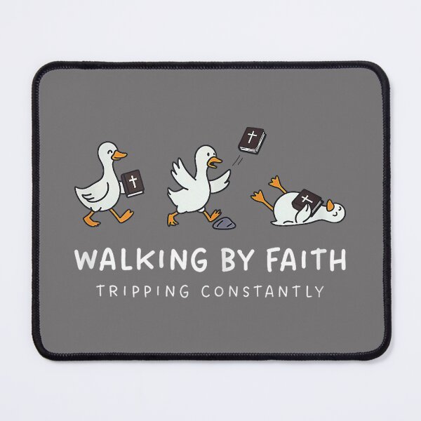 Item preview, Christian Goose Walking by Faith Tripping Constantly Bible designed and sold by KristineLi.