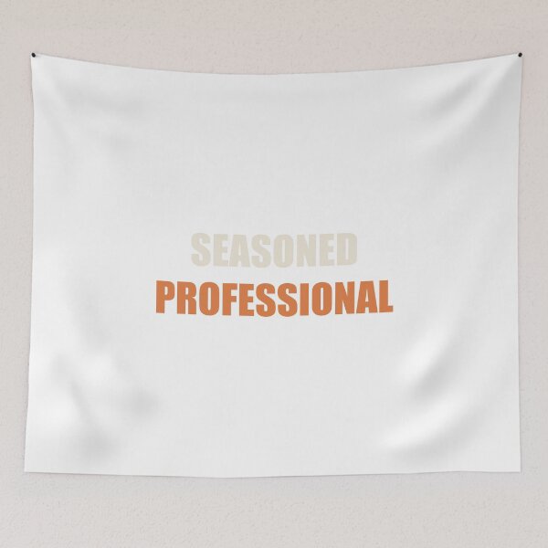 Item preview, Seasoned Professional - Funny Chef designed and sold by RetroThreadWorks.