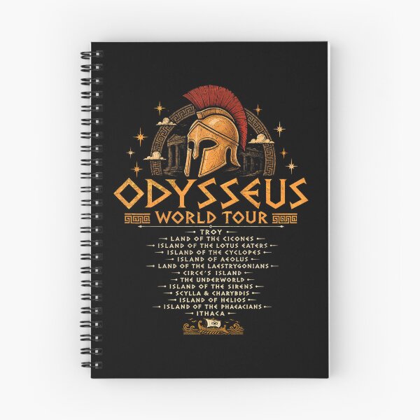 Item preview, Greek Mythology Odysseus World Tour Ancient Greece History designed and sold by watanabeee.
