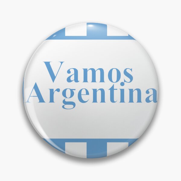 Artikelvorschau, Vamos Argentina | Minimalistisches Argentinien-Fanposter entworfen und verkauft von anuardhaduarah.