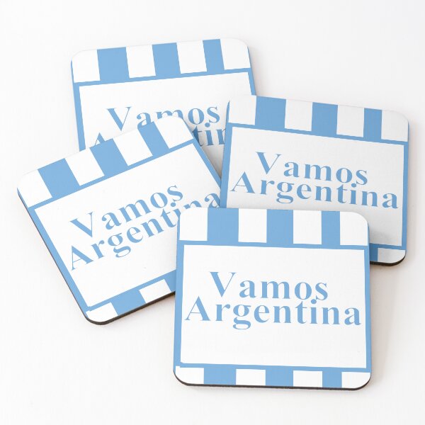 Artikelvorschau, Vamos Argentina | Minimalistisches Argentinien-Fanposter entworfen und verkauft von anuardhaduarah.