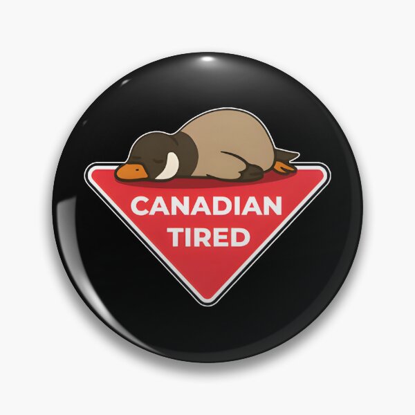 Item preview, Canadian Tired Goose designed and sold by CharmiA Fox.