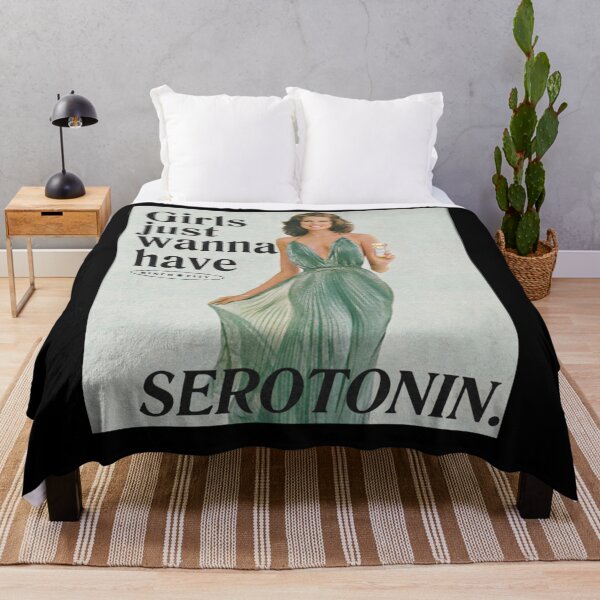 Item preview, girls just wanna have serotonin designed and sold by Connor Rutt.