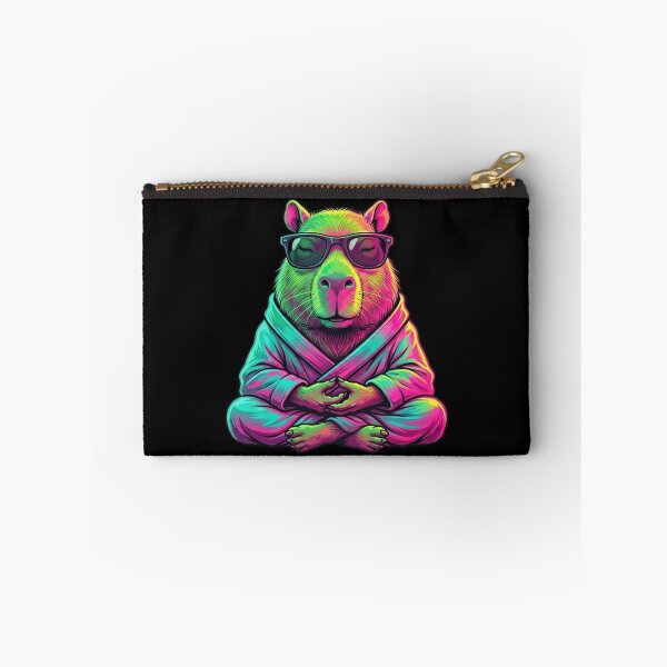 Item preview, Capybara Meditating designed and sold by HeyyItsNikki.