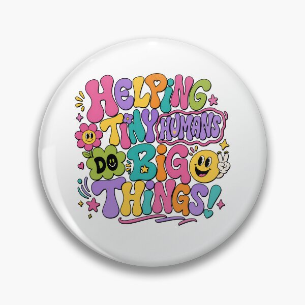 Item preview, Helping Tiny Humans Do Big Things, Teacher Lover designed and sold by vintagearttee.