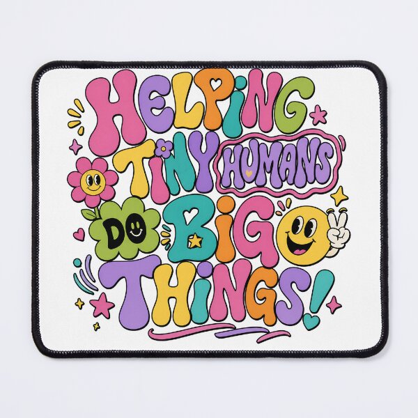 Item preview, Helping Tiny Humans Do Big Things, Teacher Lover designed and sold by vintagearttee.