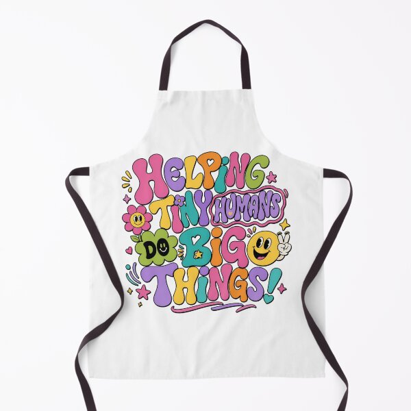 Item preview, Helping Tiny Humans Do Big Things, Teacher Lover designed and sold by vintagearttee.