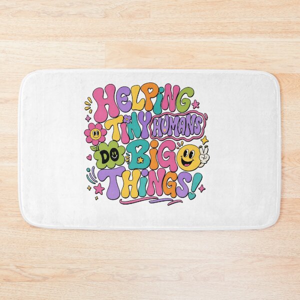 Item preview, Helping Tiny Humans Do Big Things, Teacher Lover designed and sold by vintagearttee.